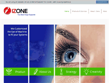 Tablet Screenshot of izone.com.tw